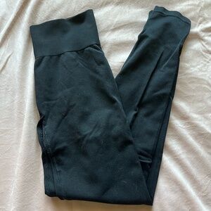 PINK Black Leggings S